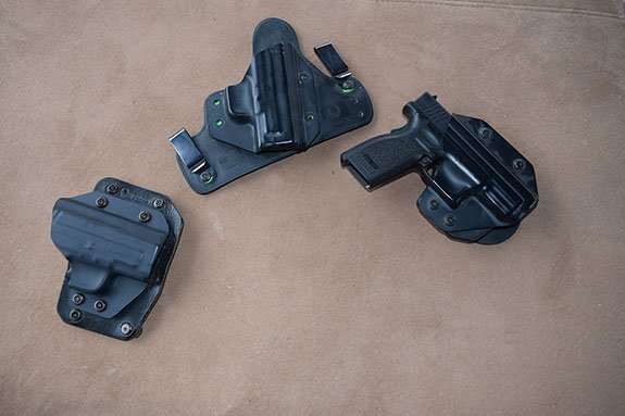 3 of Alien Gear's Holsters