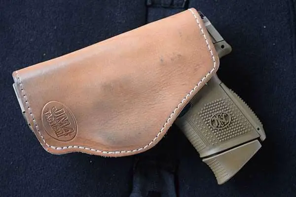 leather gun holster