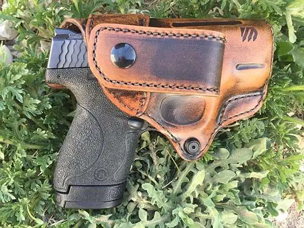 blackhawk leather holster