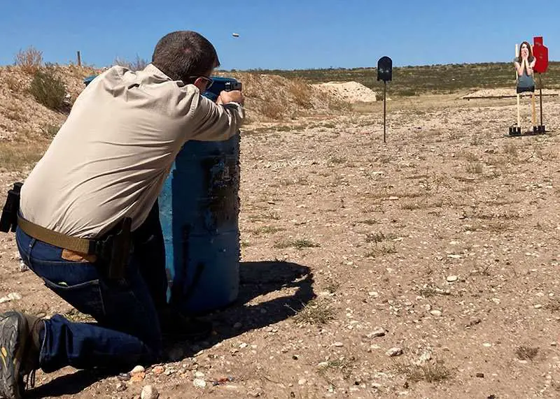 Shooting from concealment